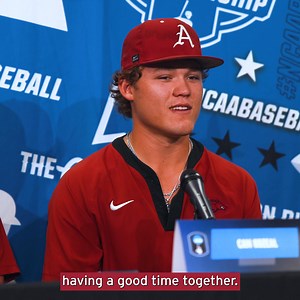 Team full of fishermen 🎣 | Arkansas Razorback Baseball