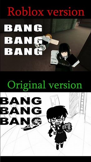 🦉BANG BANG BANG - Chainsaw Man Song( ROBLOX VERSION! ) #2danimation #animation #asaden #bangbangbang