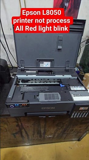 Epson L8050 printer not process All Red light blink Logic Card Problem #printernotprocess