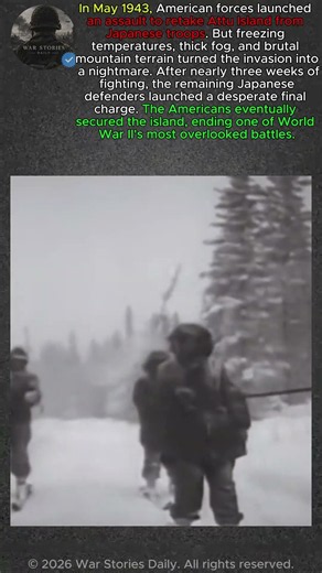 The Battle of Attu: The Forgotten Battle on American Soil #documentary #history #ww2rebuilder