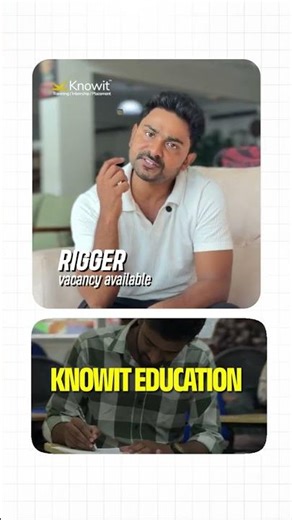 Rigger Vacancy | Knowit Education