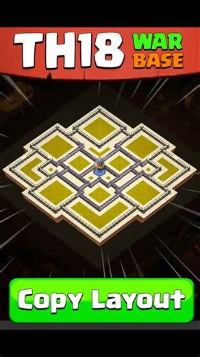 Best TH18 Anti-3 Star War Base | Strong vs All Meta Attacks