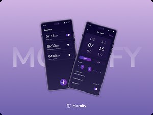 Smart alarm app