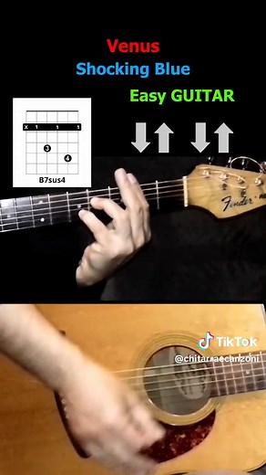 Venus - Shocking Blue GUITAR #guitartutorial #easyguitar #guitar #guitarlesson #guitarforbeginners #acousticguitar