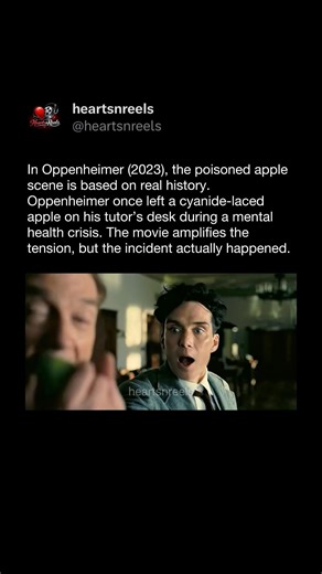 Oppenheimer Poisoned Apple Scene Was Inspired by a Real Incident