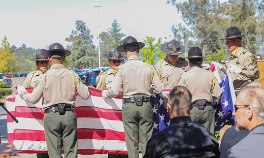 Honor Guard pays tribute to late John Nagy - Inside CDCR