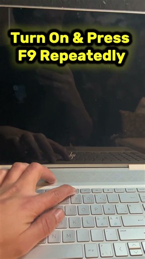 How To Enter HP Boot Menu (F9) | HP Laptop von USB booten 💻 🚀