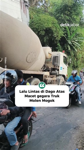 Truk Molen Mogok di Jalan Citra Green Dago Bandung — Penyebab & Dampak Macet