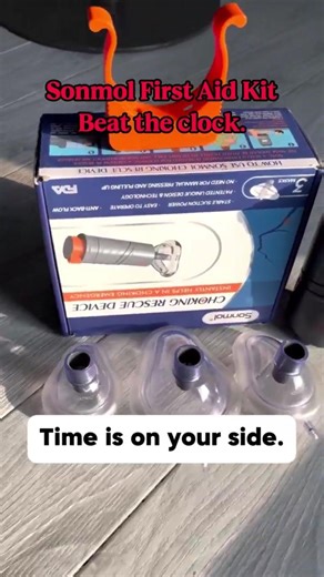 Sonmol First Aid Kit. Beat the clock.#Sonmol #BeatTheClock #ChokingPrevention