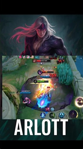 mini gameplay Arlotty 😎😂 #arlotty #mobilelegends #mlbb #moba5v5english #moba5v5pippin