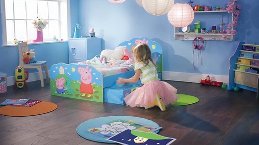 Peppa Pig Toddler Bed (HelloHome)