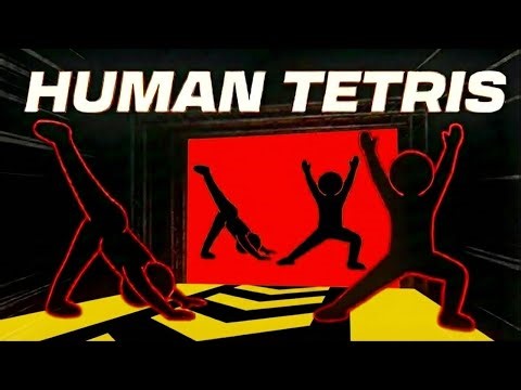 HUMAN TETRIS | Immersive Interactive Warm Up | 2 Player