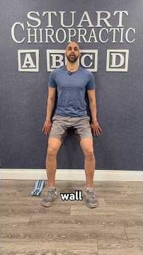 Wall Sit For Stronger Legs And Knees!