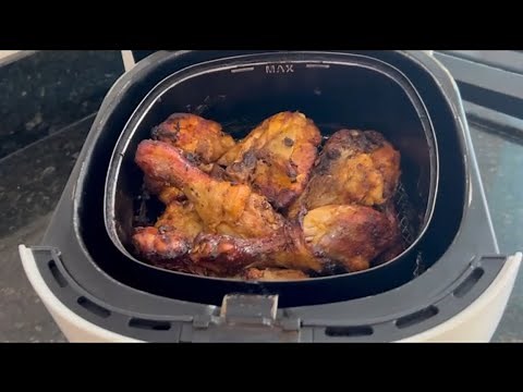 COMO FAZER COXA e SOBRECOXA na AIRFRYER- SUPER CROCANTE e FÁCIL