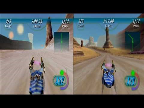 N64- Episode 1 racer expansion pack comparison- HD(1080p)