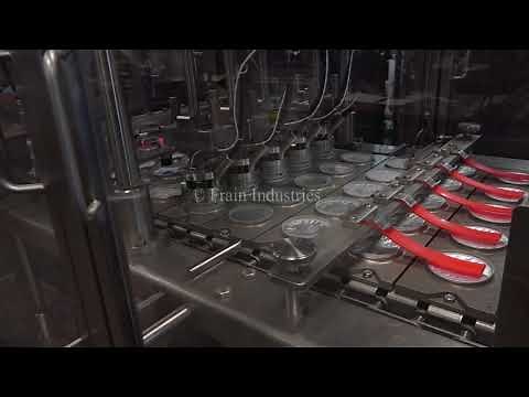 Modern Packaging Inline Cup FIller Demonstration