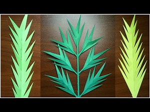 3 EASY PALM LEAVES / DIY PALM SUNDAY CRAFTS