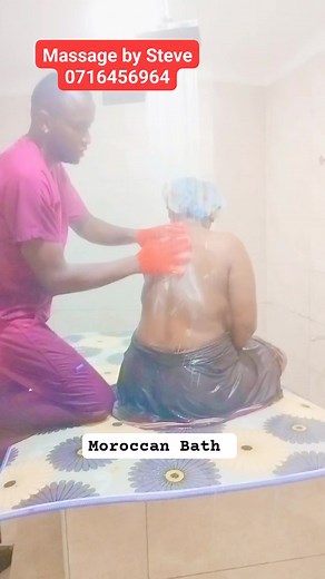 124K views · 560 reactions | MASSAGE BY STEVE ( Masseur Steve Collins ) 0716456964 MOROCCAN BATH KSH 8000 #massagebysteve Espresso Salon Spa & Barbershop | Masseur Steve Collins | Facebook