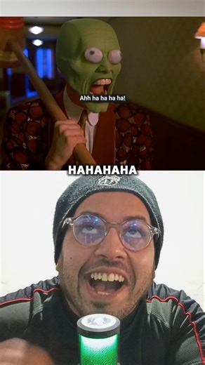 " Eyes 👀 popping 🤣 " _ The Mask (1994) #shorts #movie #moviereaction