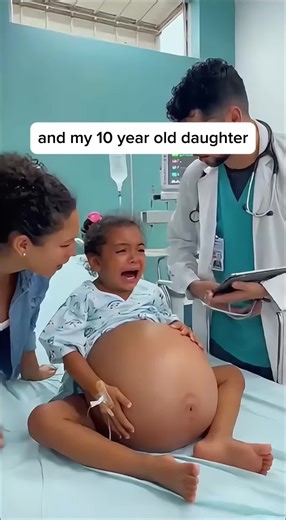 Part two of when my daughter's belly wouldn't stop growing and she felt something moving inside. #pregnant #hospital #teacher