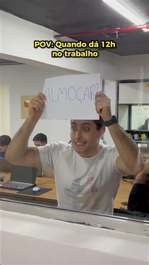 Quando dá 12h no trabalho | #shorts