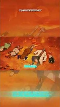Madara Uchiha vs The Five Kage 🍃🔥 Ohnoki Saves The Five Kage