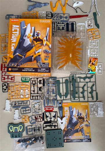 EVA00 Blokees Unboxing 🤩 #evangelion #blokees #modelkit #robot #toys