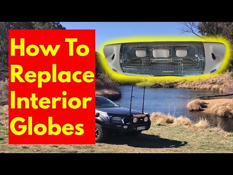 How to remove the map light cover on a Ford Ranger, Ford Ranger Raptor or Wildtrak DIY