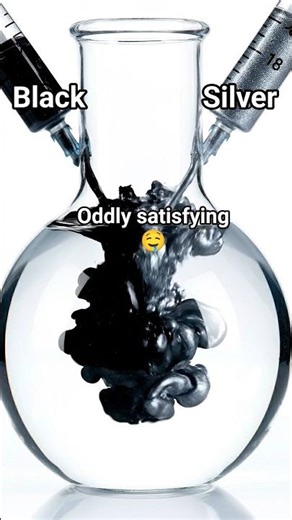 HoW to create pearl Black (Black + Silver #colormixing #satisfying #paintmixing#oddlysatisfying