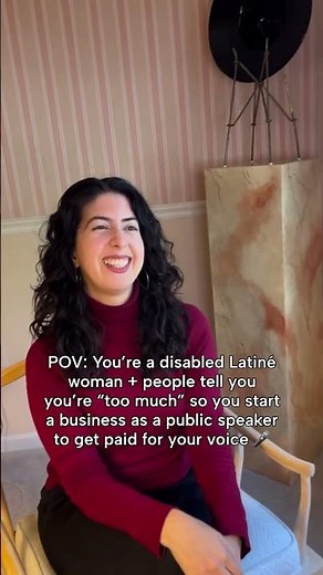I am a disabled Latine woman
