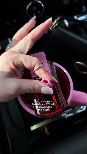 I can’t believe listened to us 🥹💦 100% leakproof and easy to clean! #brumateeraflip #brumate