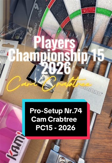 Cam Crabtree's Pro Dart Setup: PC15 2026 Revealed
