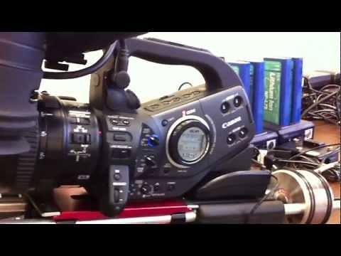 Canon XLH1 Red Rock with Wireless Video Transmitter