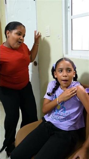 Navila is brave, Navila and Luciana #Luciana #humor #Navila