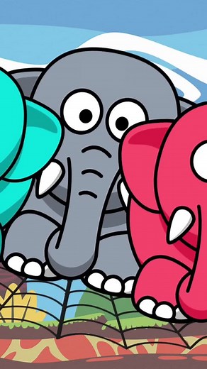 Un éléphant qui se balançait - Comptine Animée Joyeuse