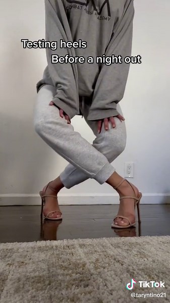 Testing Heels Before a Night Out: A Common Habitude