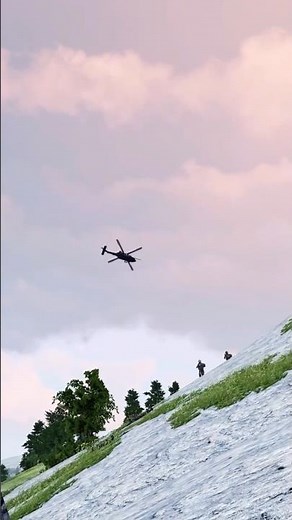 Air Support Gun Run Combat - Arma 3