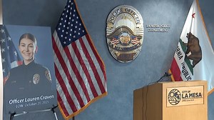 Who was Lauren Craven? La Mesa PD honors officer killed while giving aid on I-8