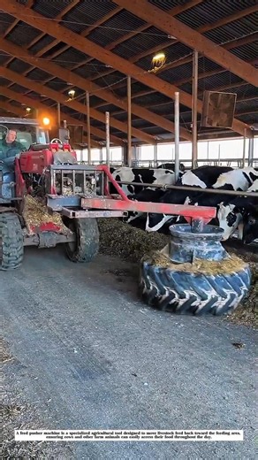 This Machine Keeps Cows Fed More Efficiently!