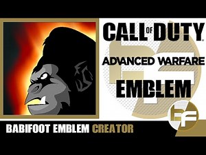 COD Advanced Warfare Emblem Tutorial #178 - Gorilla