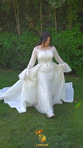 1.9K views · 4.4K reactions | A touch of magic for my special day <3 | Lamour wedding dress & beauty center | Facebook