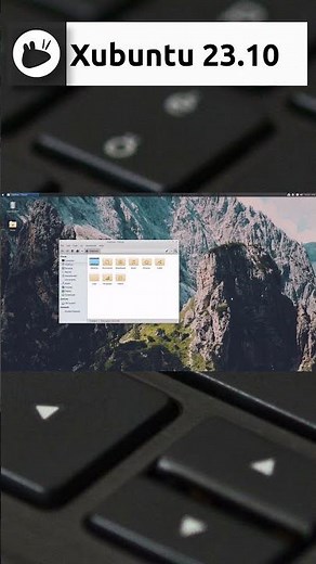 Xubuntu 23.10 Quick Overview #shorts