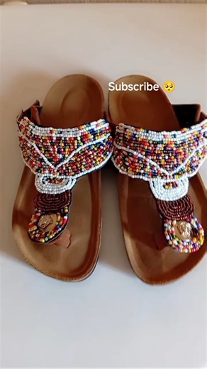 beautiful beaded slippers #diy #beads