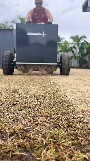 Turf N Surf on Instagram: "⚠️Why leveling your lawn is important ⚠️ A level lawn not only looks great, but it’s also essential for the health and longevity of your grass. Levelling helps to distribute water and nutrients evenly, allowing your lawn to grow uniformly and thrive. Additionally, a level lawn makes mowing easier and more effective, especially when using a cylinder mower. Benefits of a level lawn when using a cylinder mower: - Consistent cutting height: A level lawn ensures that the cy