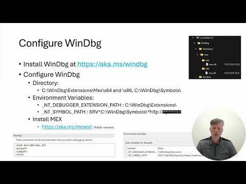 Setting up WinDbg to analyze Managed code memory dumps