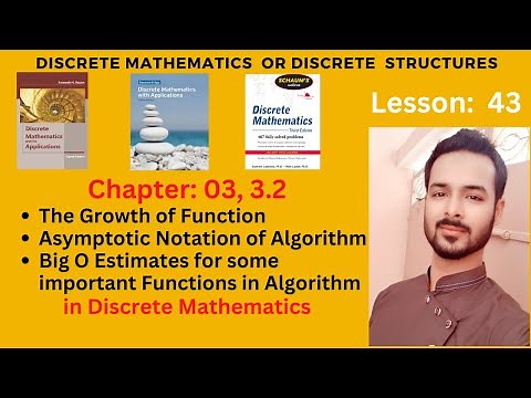 Lesson 43: The Growth of Function - Asymptotic Notation of Algorithm in Discrete Mathematics