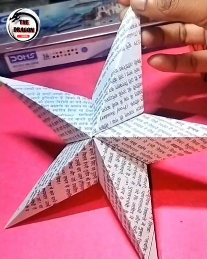 hanging Star✨#reels #diy #trending #origami #funnyreels #viralvideo#papercraft #homemadepapercraft