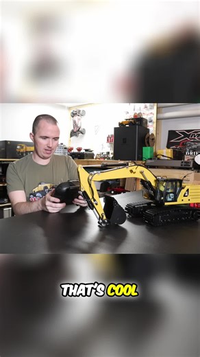 This excavator's got secrets! Pre-programmed moves?! Plus, a quick oil check tutorial. #ExcavatorLife #ConstructionHacks #DIYRepairs #MachineSecrets