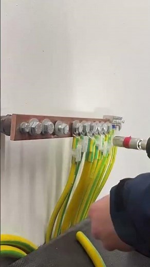 This is the process of installing a cable in its proper place.