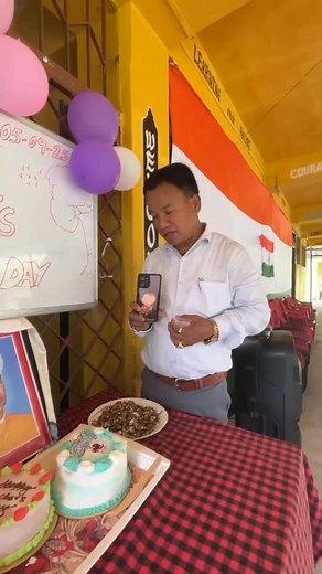 8.2K views · 135 reactions | On behalf of our Pegong P.S, i would like to thank Love & Support Foundation & LS Recording studio Sikkim for the lovely cake‍♀️ we loved to specially our students ☺️ Prastu Tamang Choden Pema Lachungpa Dike Pema Lepcha | Karma Doma Lepcha | Facebook